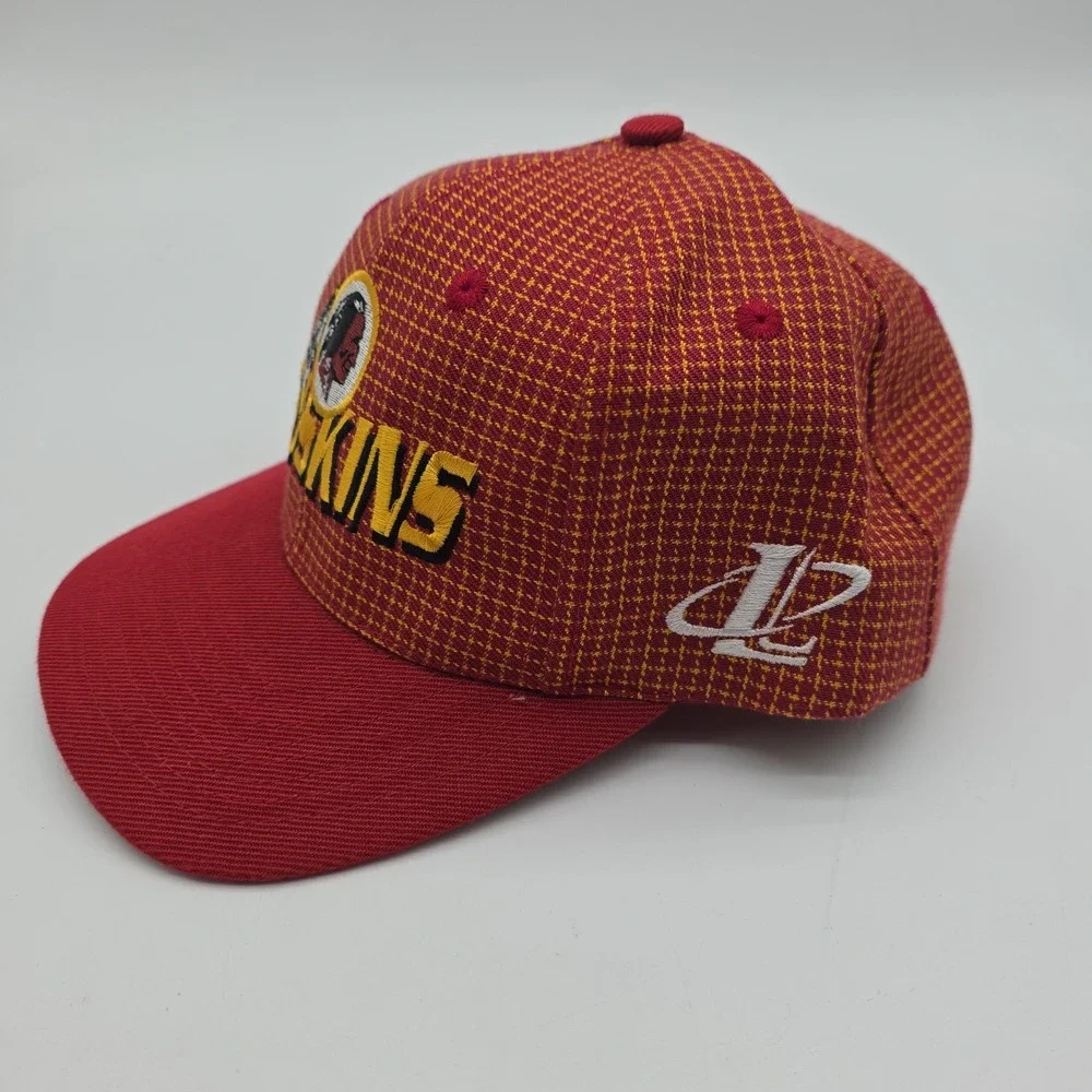 Vtg Washington Redskins Football Team Hat NFL Pro Line Logo Athletic Adj Red Cap